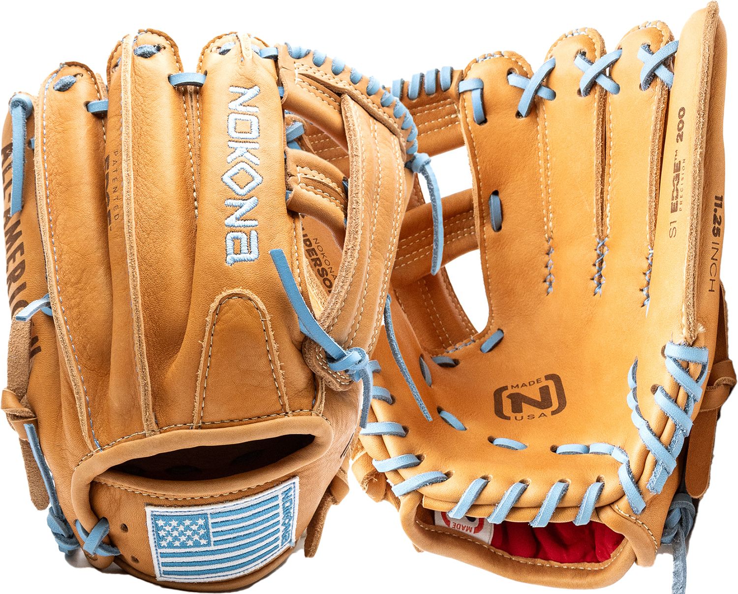 Tan/Columbia Blue