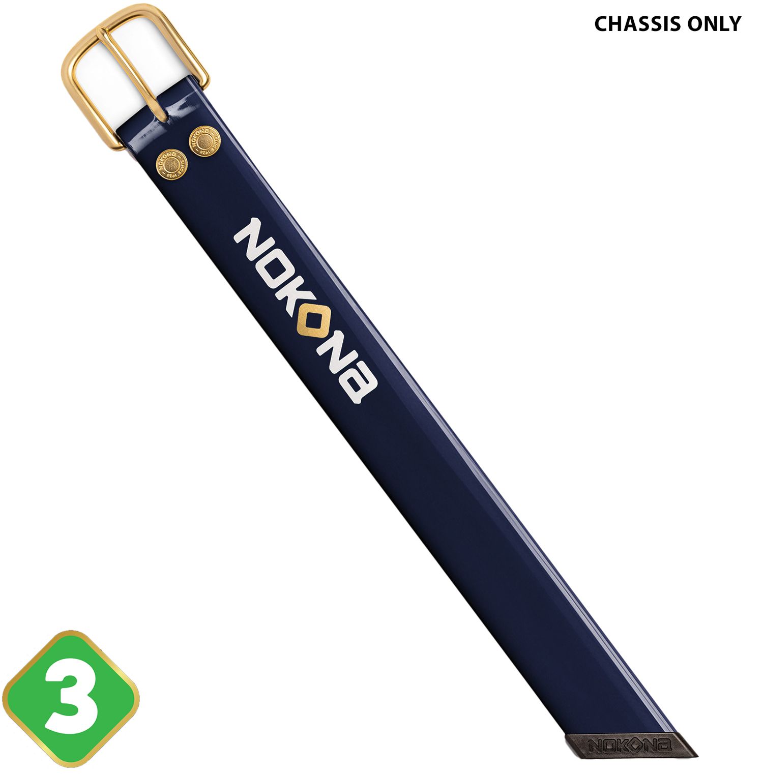 Nokona ShowBelt 4-Piece Custom Belt: Chassis Only (Piece #3)