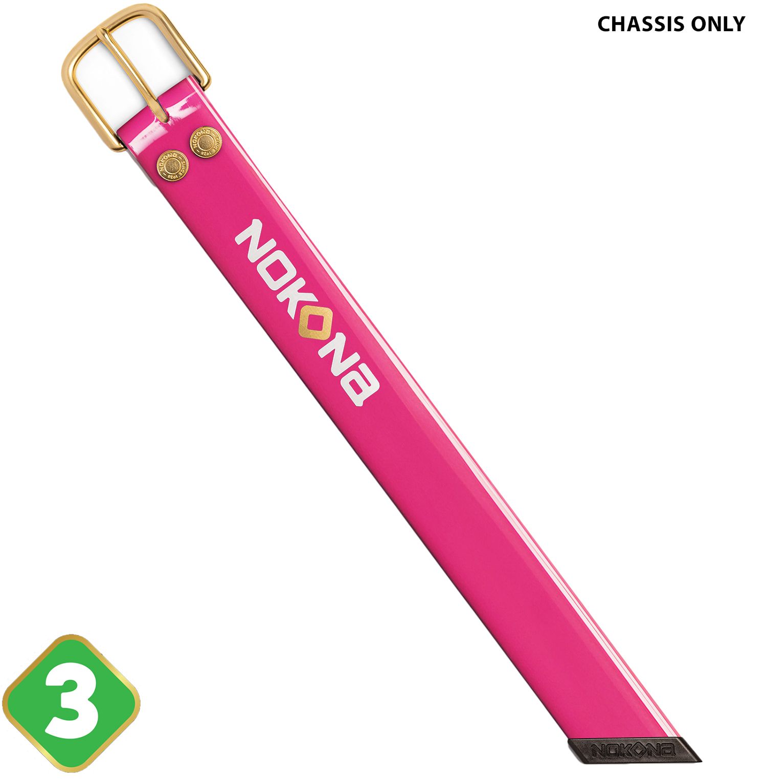 Nokona ShowBelt 4-Piece Custom Belt: Chassis Only (Piece #3)