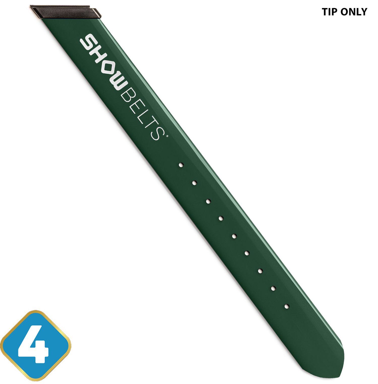 Nokona ShowBelt 4-Piece Custom Belt: Tip Only (Piece #4)