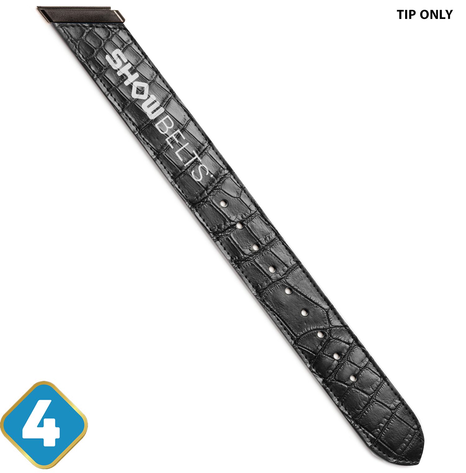 Nokona ShowBelt 4-Piece Custom Belt: Tip Only (Piece #4)