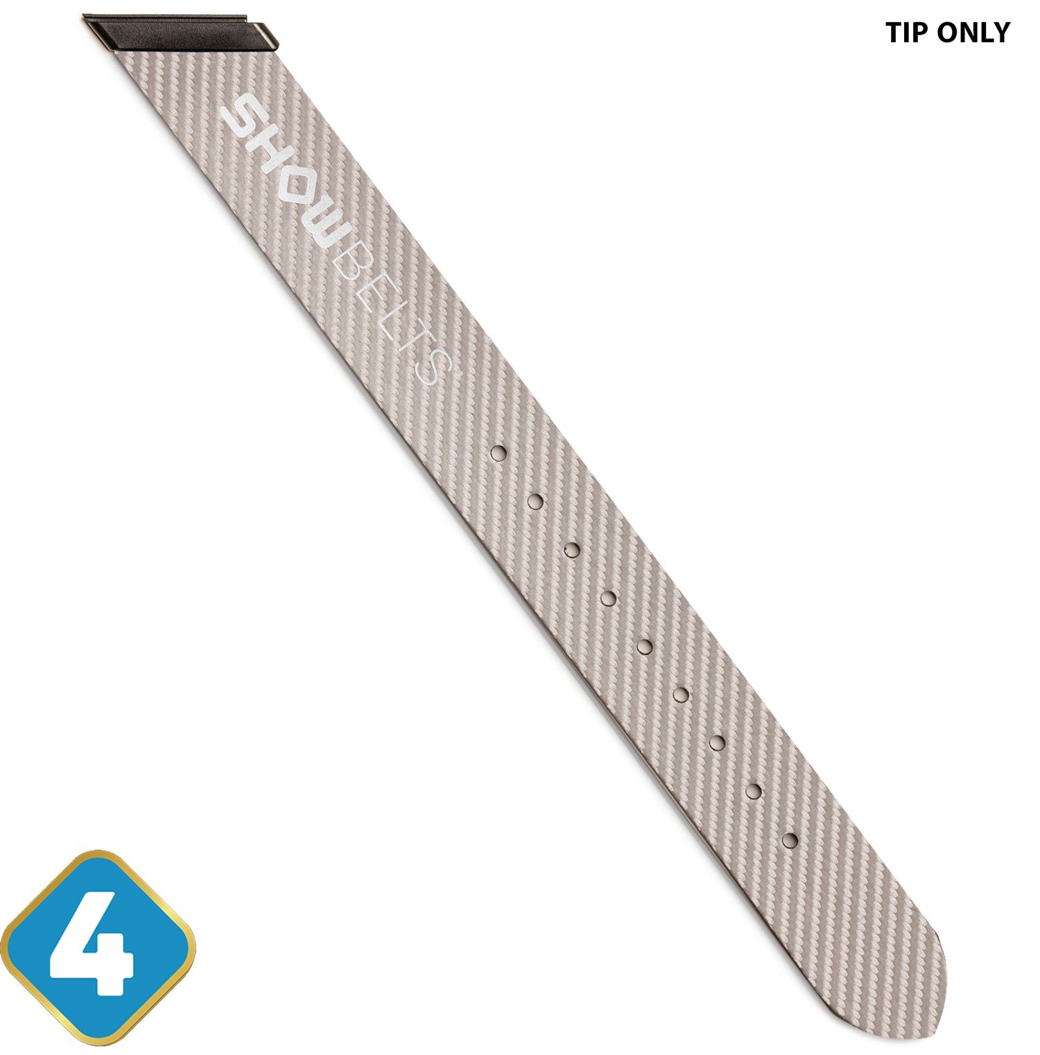 Nokona ShowBelt 4-Piece Custom Belt: Tip Only (Piece #4)