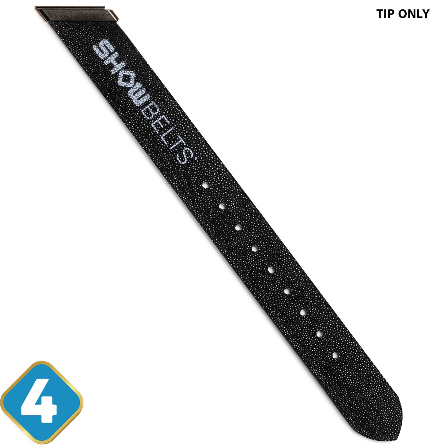 Nokona ShowBelt 4-Piece Custom Belt: Tip Only (Piece #4)