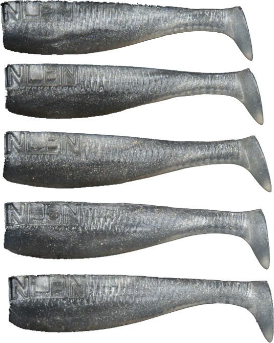 No Live Bait Needed 3” Paddle Tail