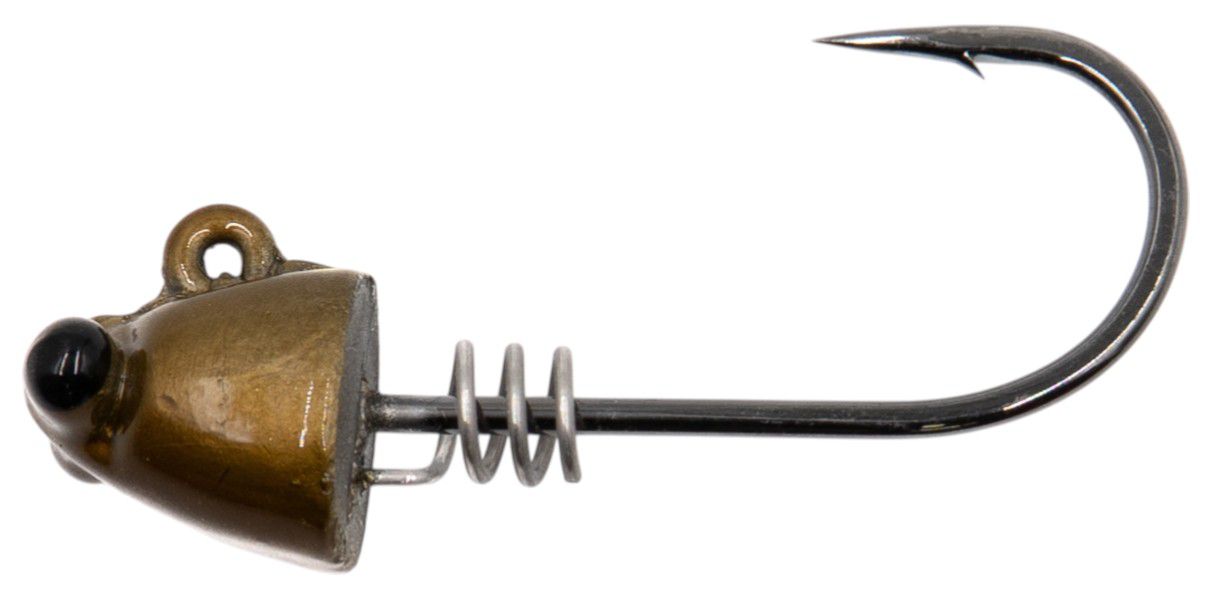 No Live Bait Needed Shrimp Jighead