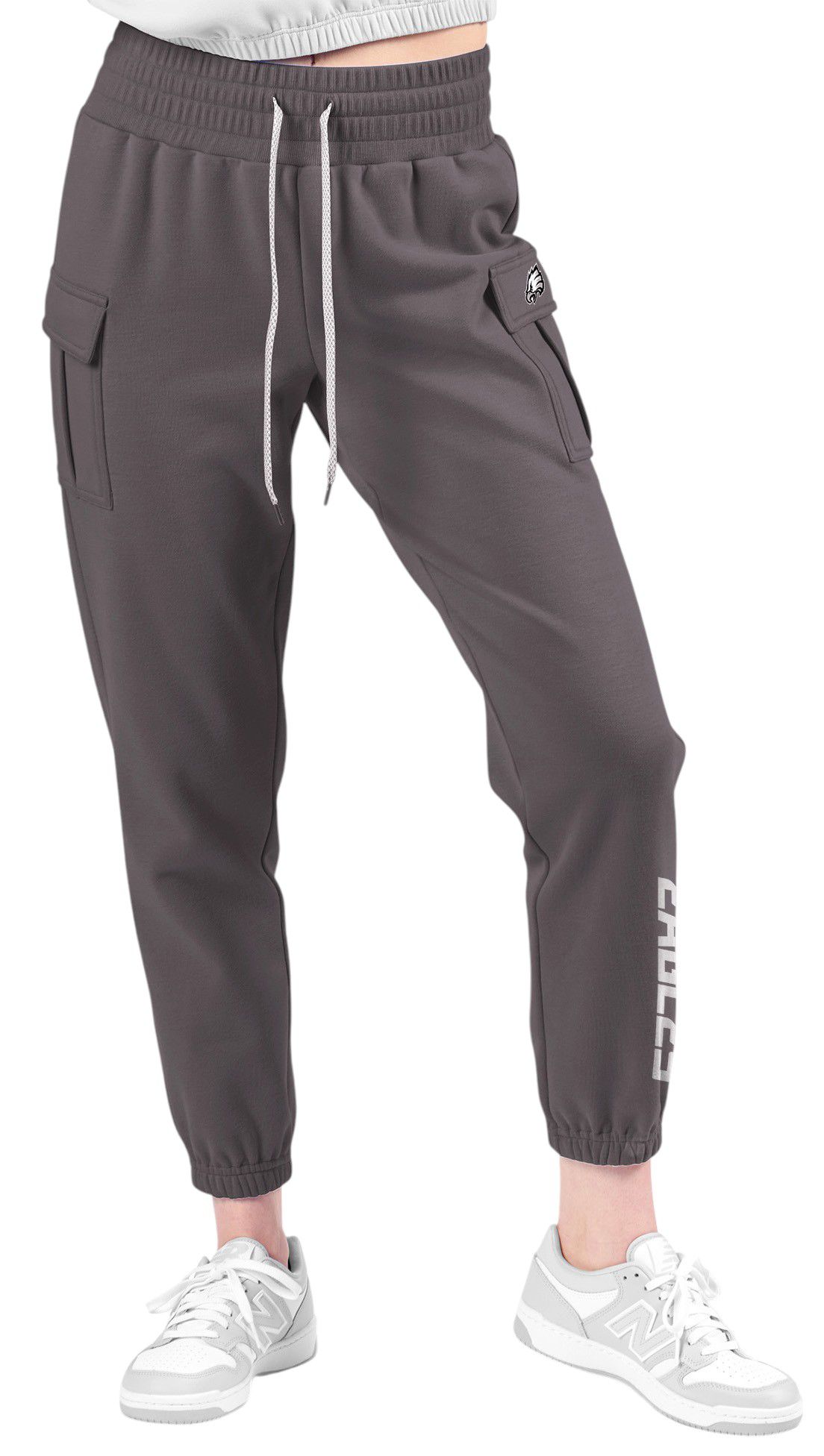 Certo Women's Philadelphia Eagles Dark Haze Cargo Fleece Joggers