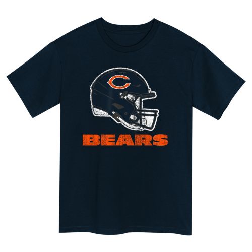 NFL Team Apparel Boys' Chicago Bears Navy Hyped Up T-Shirt