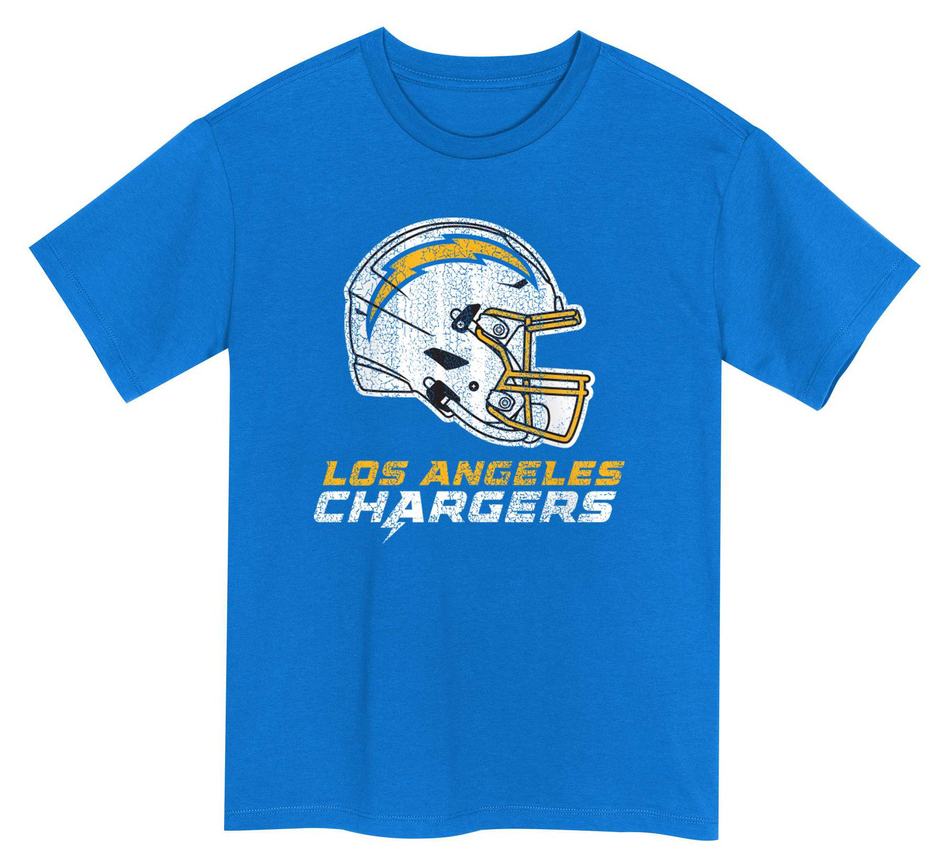 NFL Team Apparel Youth Los Angeles Chargers Blue Get Loud T-Shirt