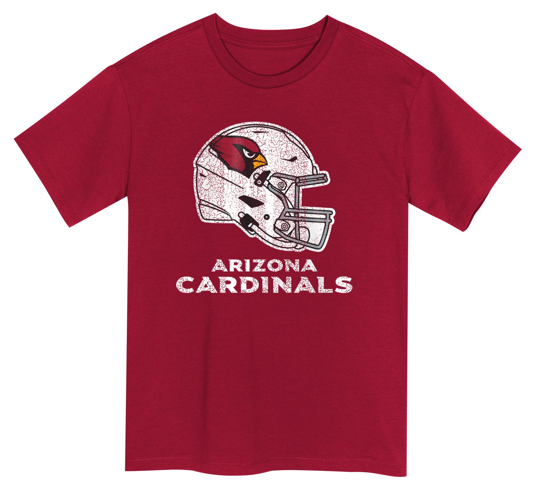 NFL Team Apparel Youth Arizona Cardinals Red Get Loud T-Shirt