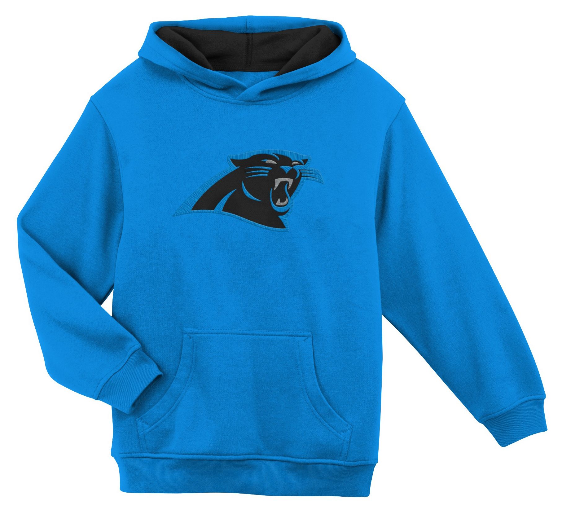 NFL Team Apparel Boys' Carolina Panthers Blue Prime Hoodie