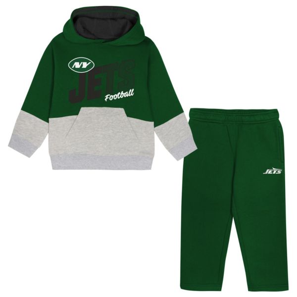 NFL Team Apparel Infant New York Jets Green Line Men Set
