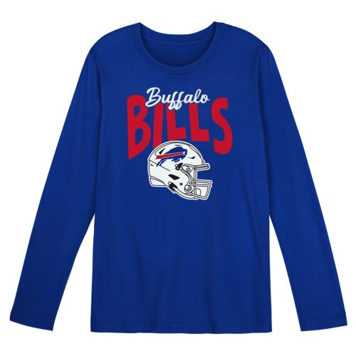 NFL Team Apparel Toddler Buffalo Bills Royal Game Fit Girl Short