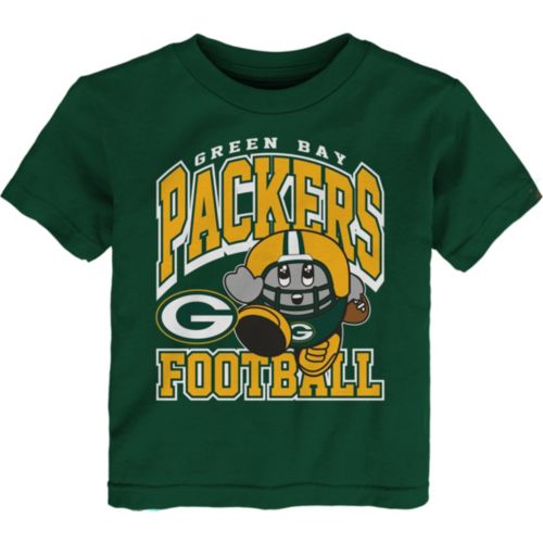 NFL Team Apparel Toddler Green Bay Packers Cheerleader Green T