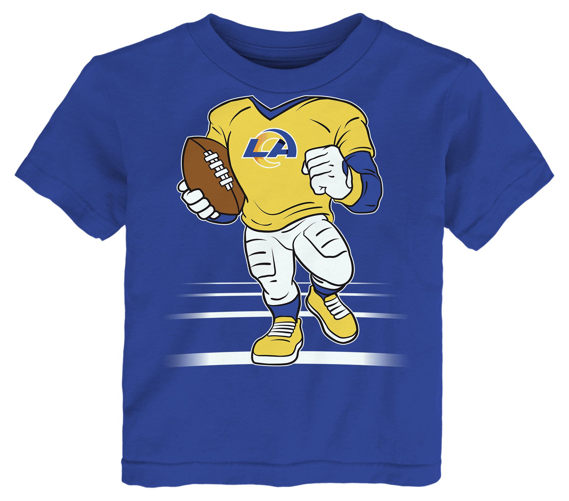 NFL Team Apparel Toddler Los Angeles Rams Royal Game Boy T-Shirt