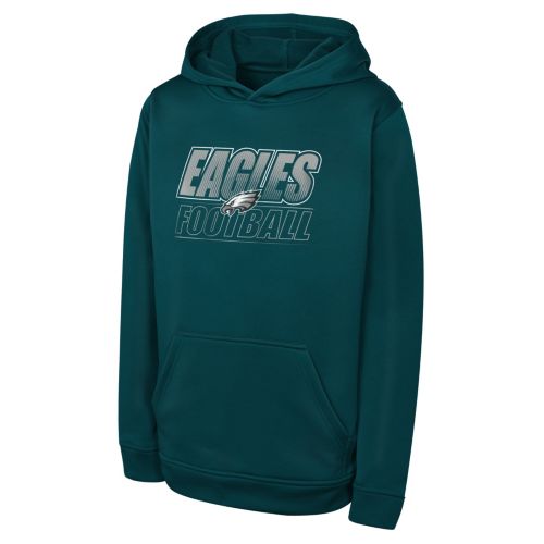 Nike Men's Philadelphia Eagles Sport Teal Therma Pullover Hoodie