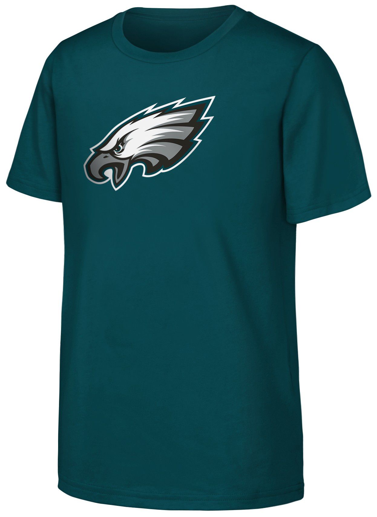 NFL Team Apparel Youth Philadelphia Eagles Sport Teal T-Shirt