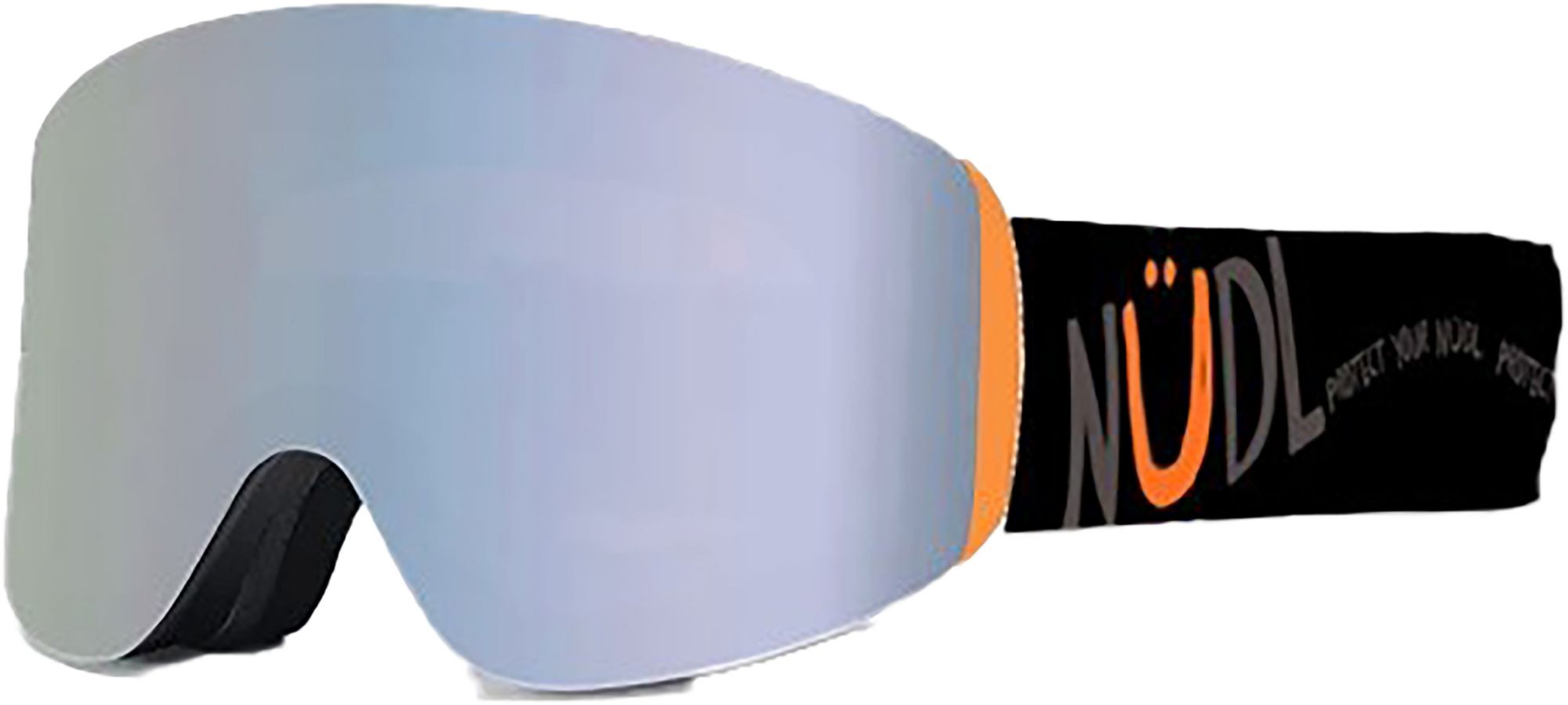 Orange Strap / Silver Iridium Lens
