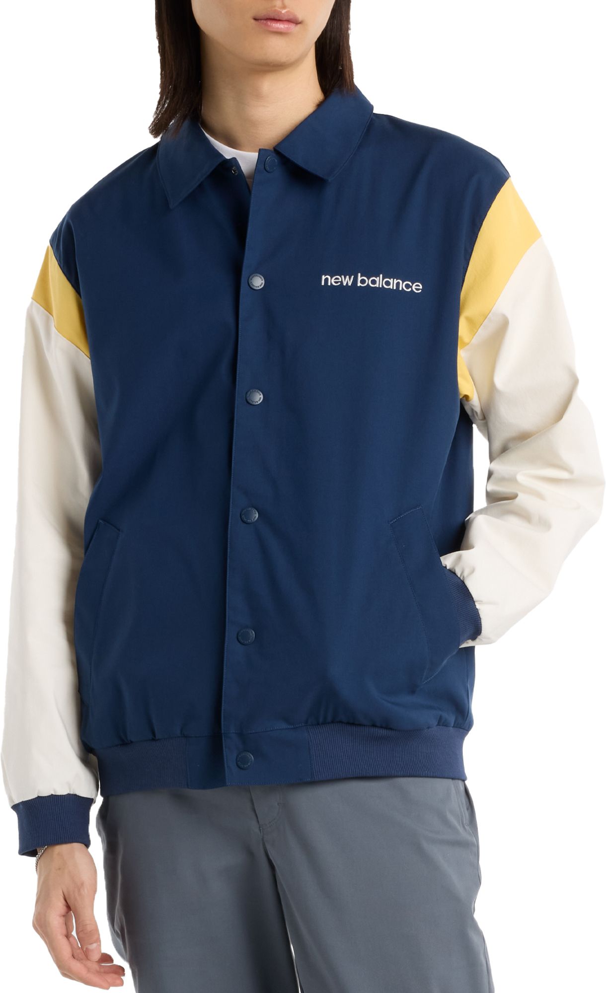 New Balance Men's Athletics Varsity Jacket