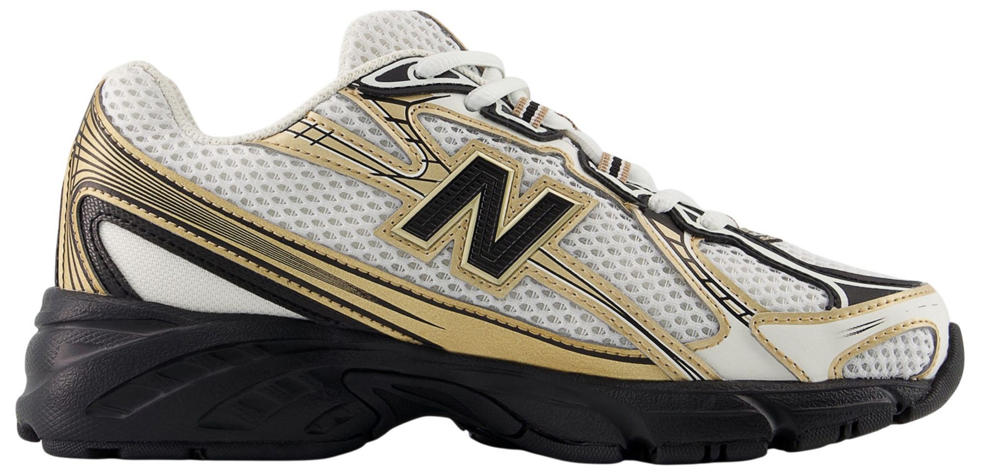 Sea Salt/Black Gold Metallic