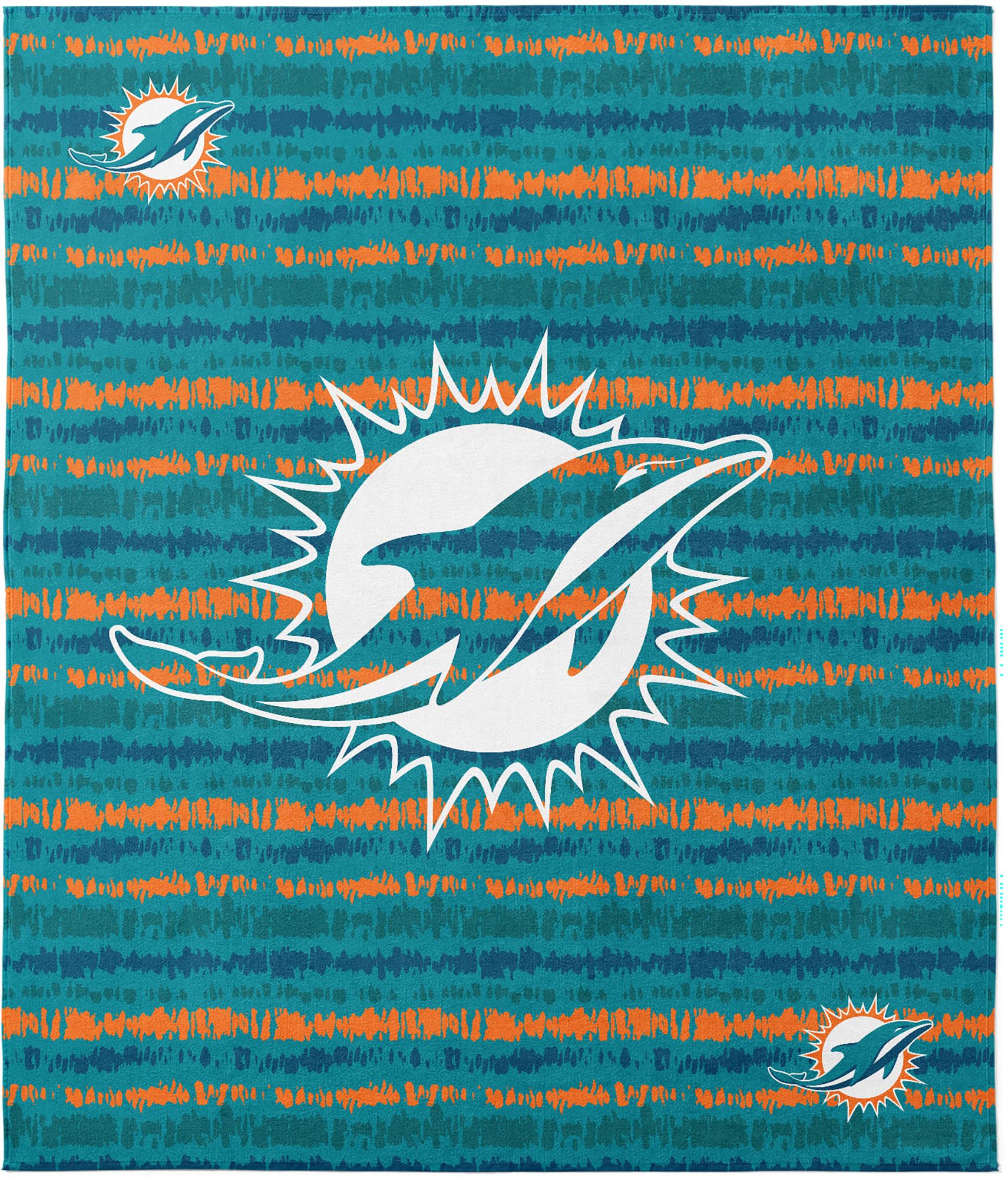Northwest Miami Dolphins Shibori Microfiber Beach Towel