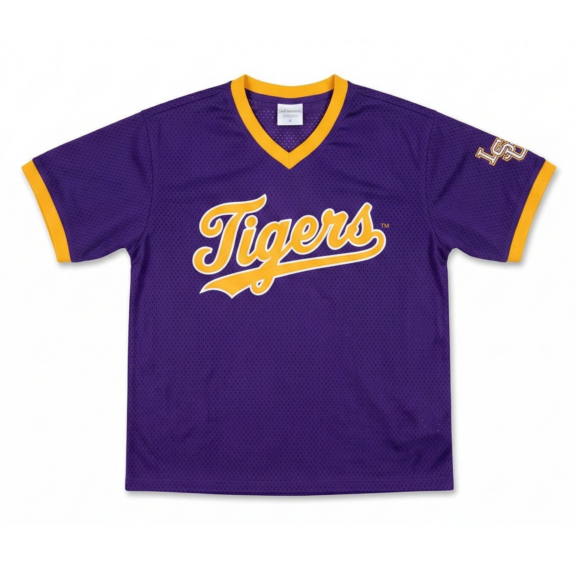 Established & Co Women's LSU Tigers Purple Pullover Jersey