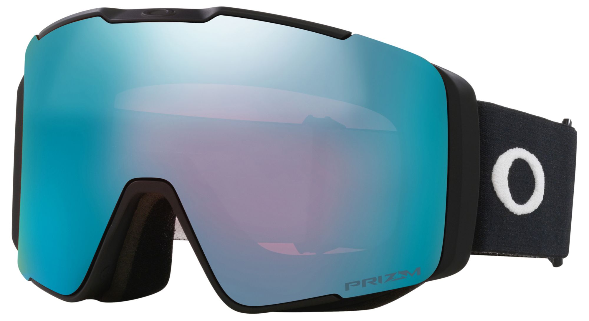 Prizm Sapphire Prizm Ice/Black Strap / Rose Lens