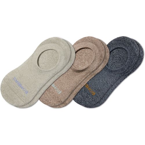Bombas Adult Feedstripe Cushioned No Show Socks - 3 Pack