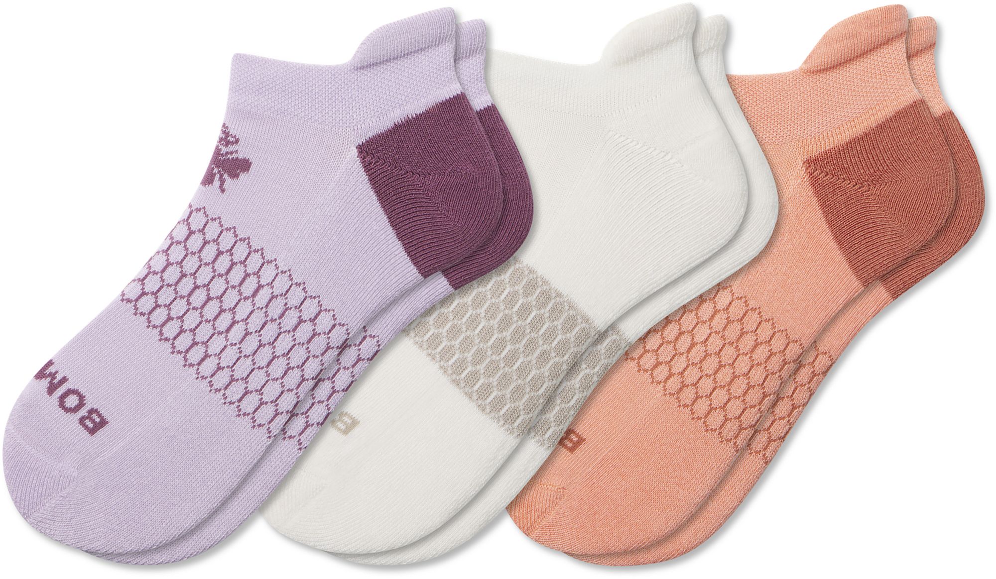 Bombas Adult Solid Ankle Socks - 3 Pack