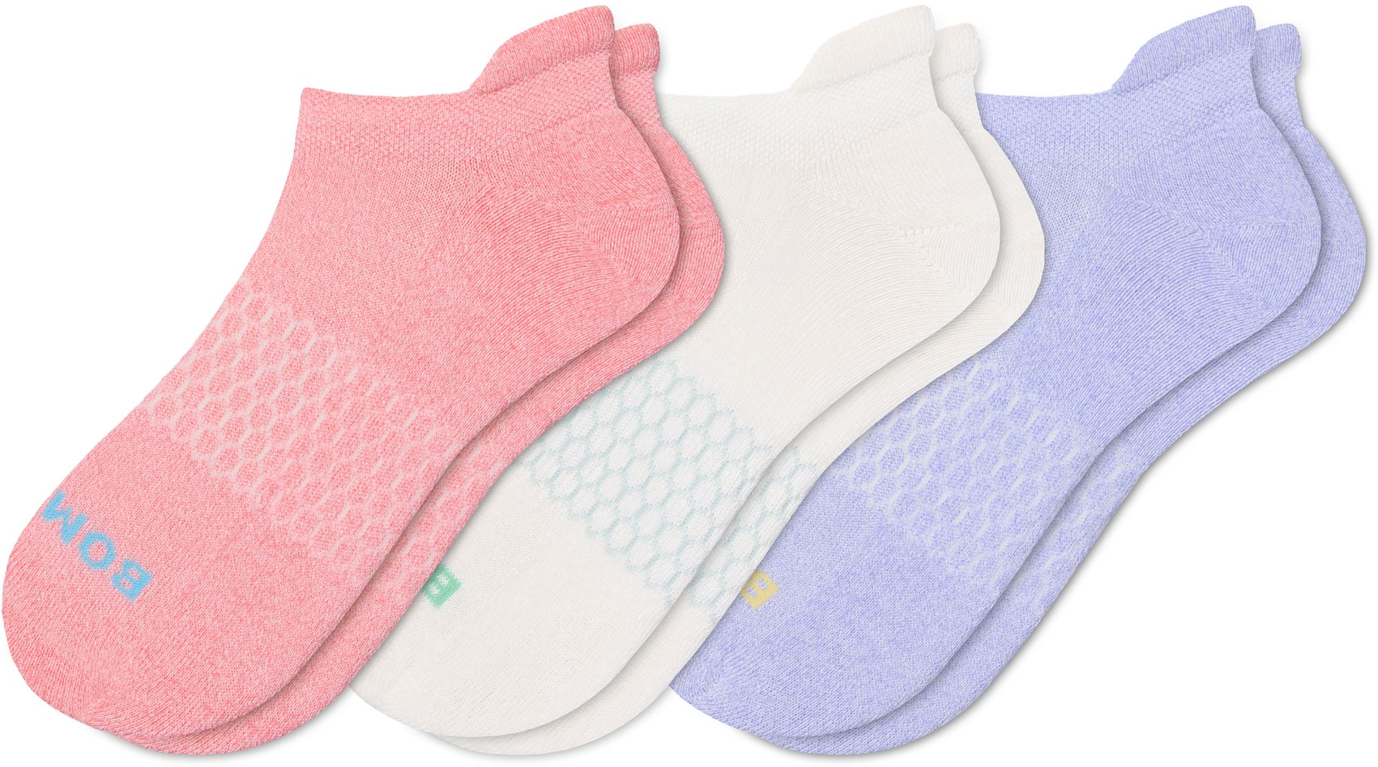 Bombas Adult Solid Ankle Socks - 3 Pack