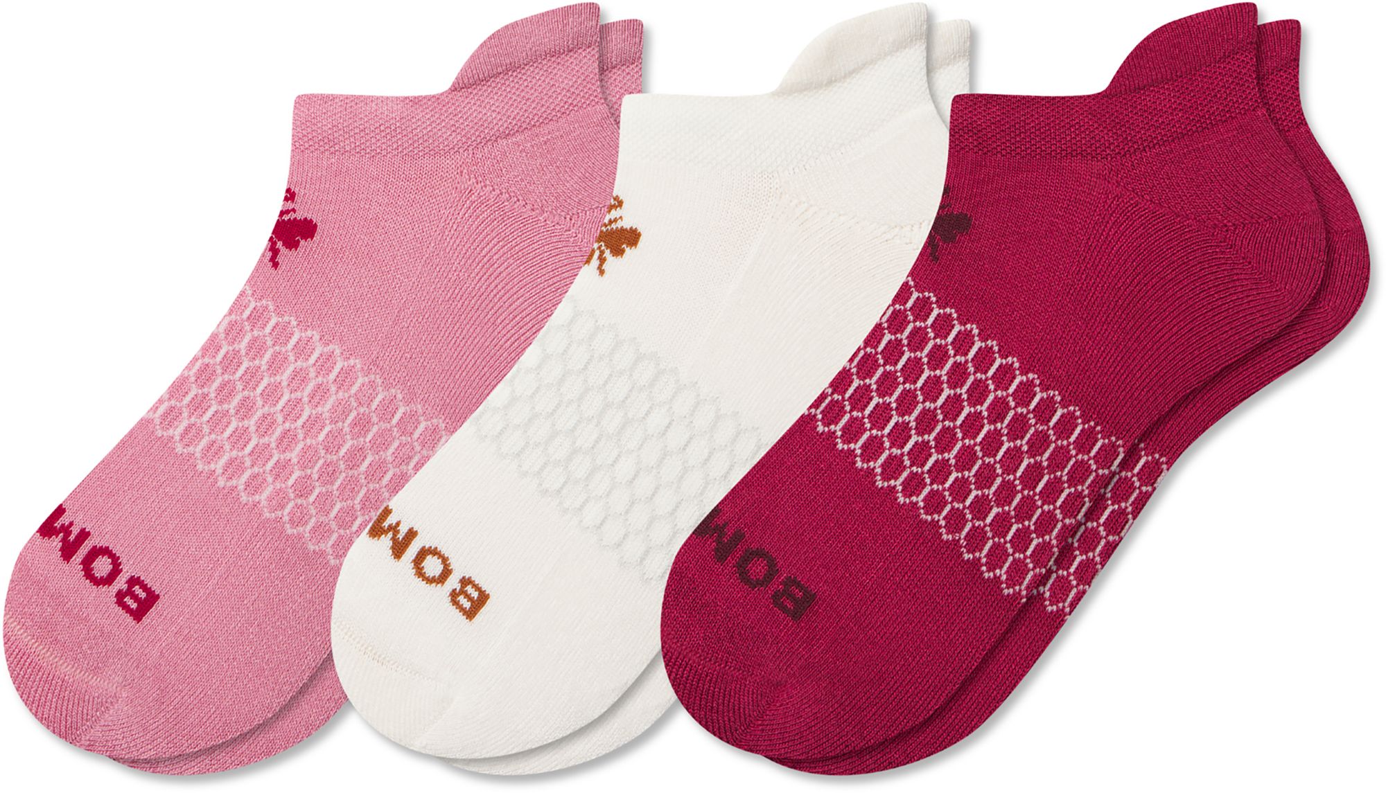 Bombas Adult Solid Ankle Socks - 3 Pack