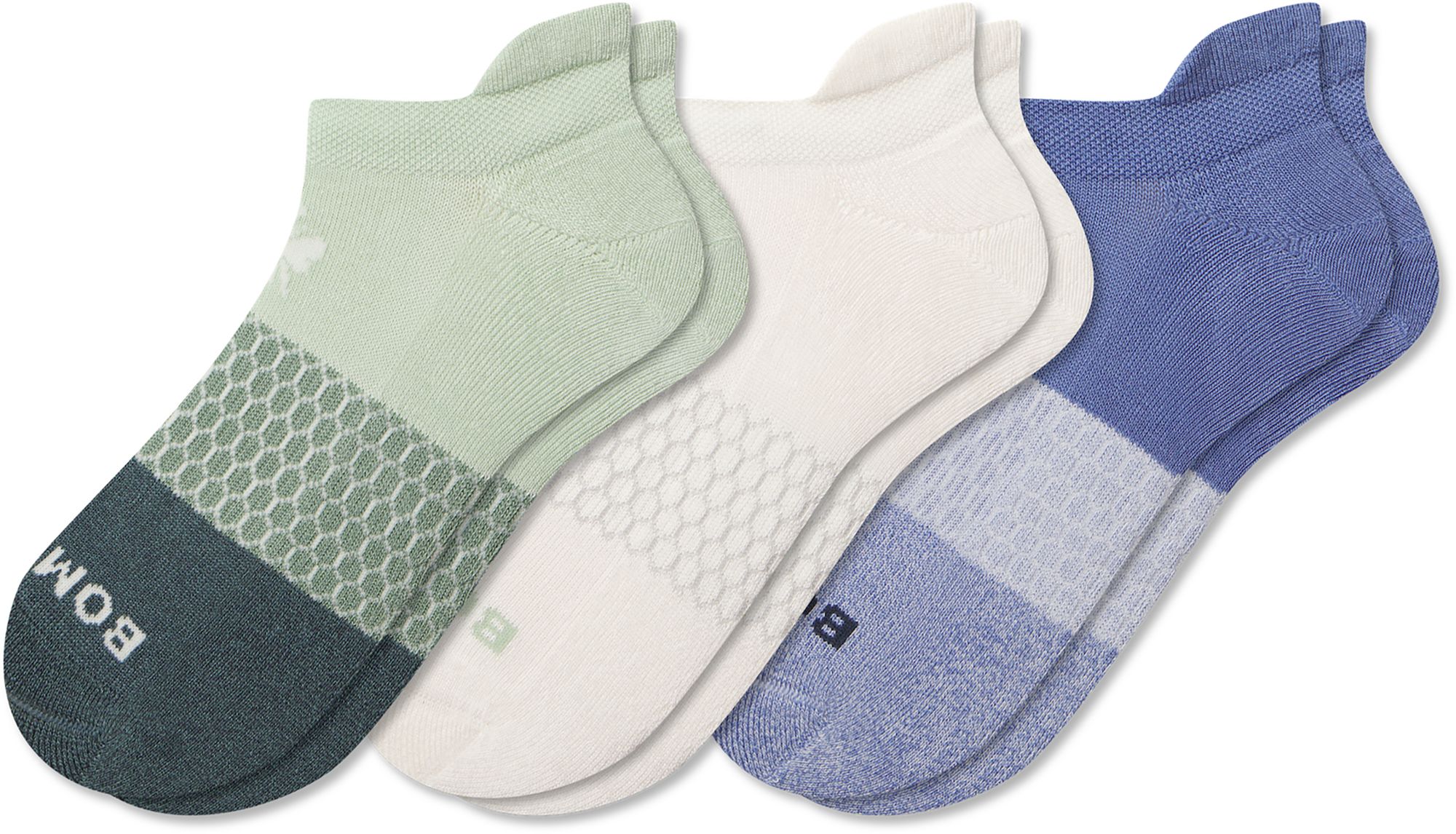 Bombas Adult Solid Ankle Socks - 3 Pack