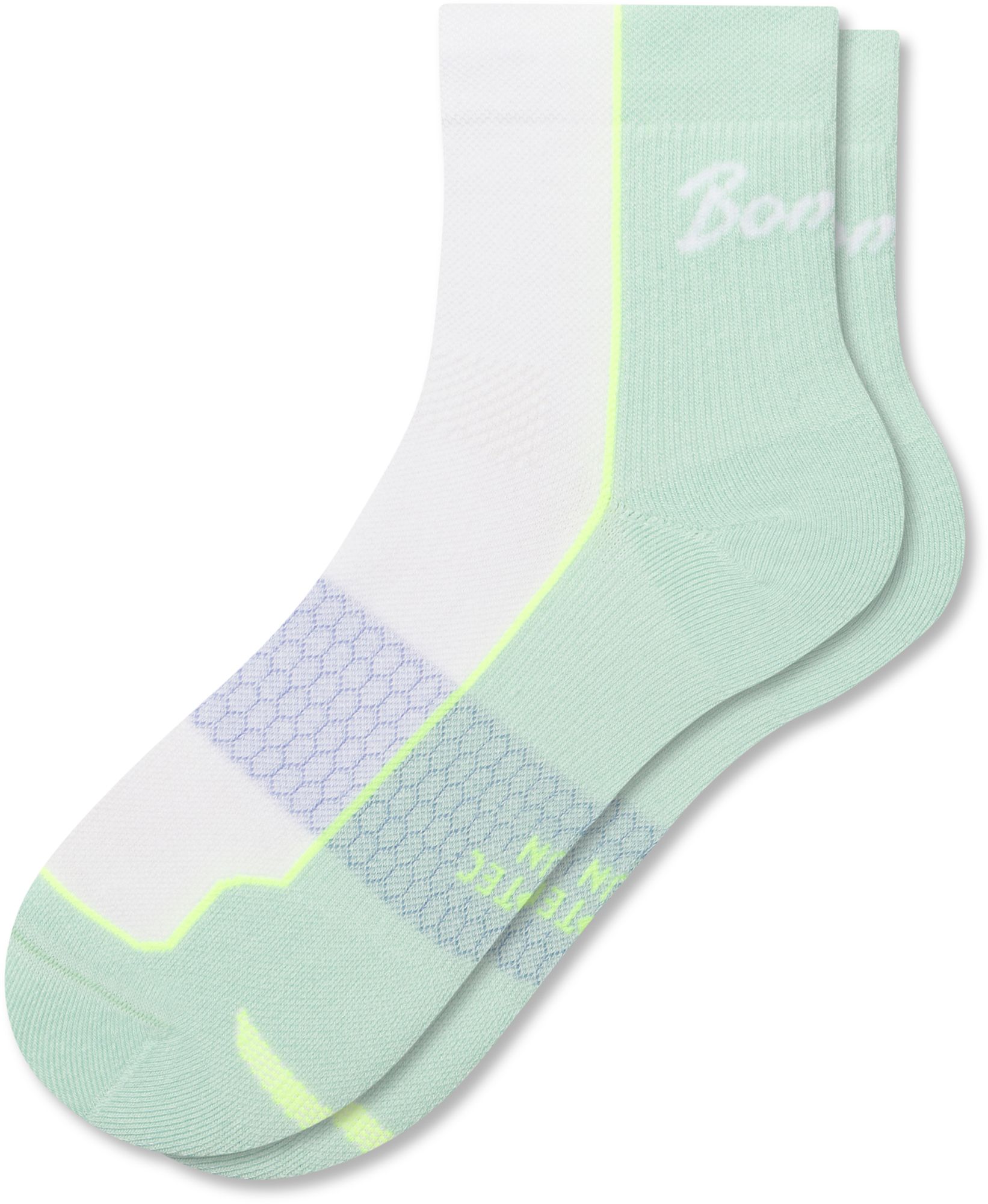 White/Foam Green