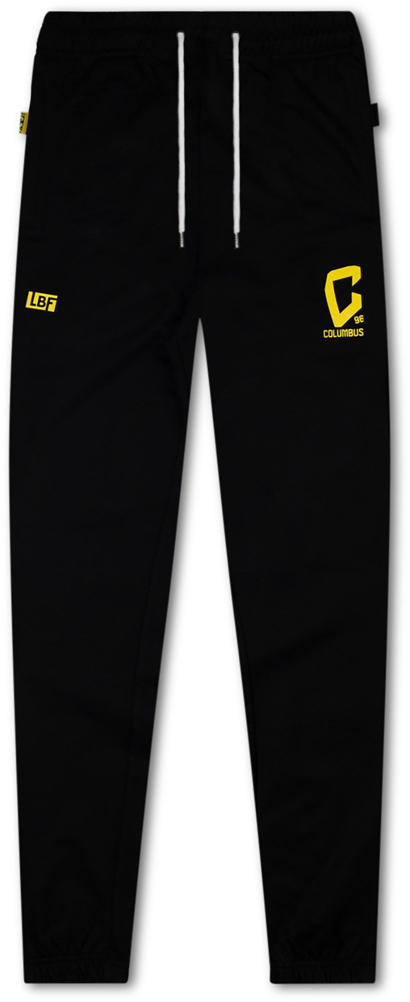 Live Breathe Futbol Men's Columbus Crew Black Oversized Pants