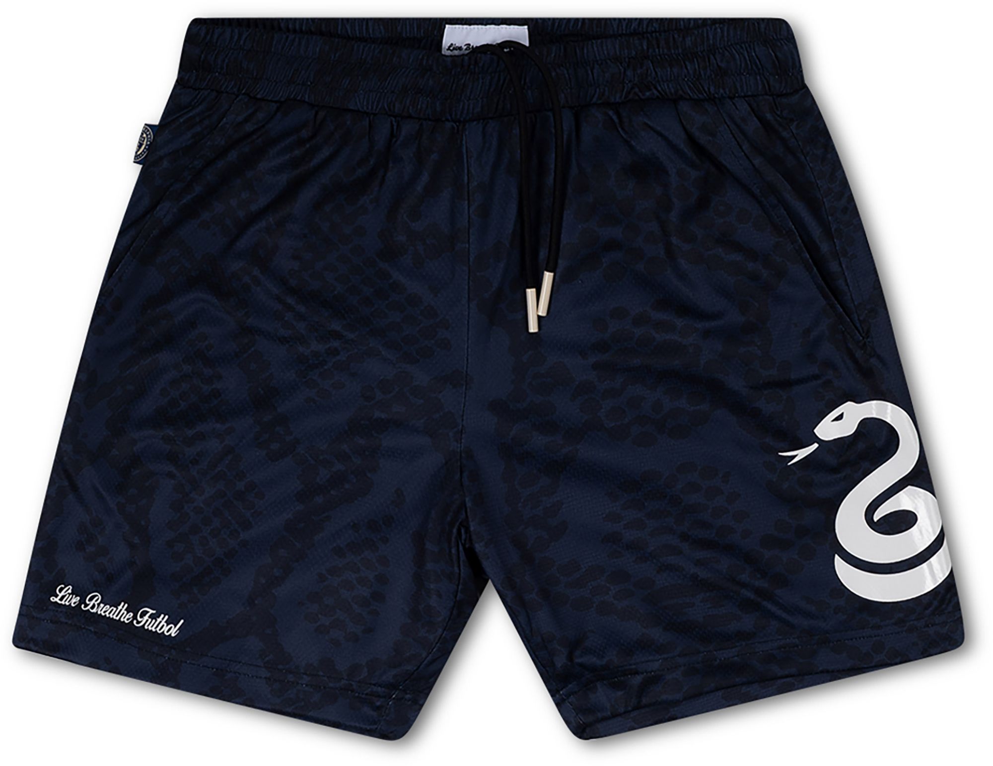 Live Breathe Futbol Men's Philadelphia Union Navy Logo T-Shirt