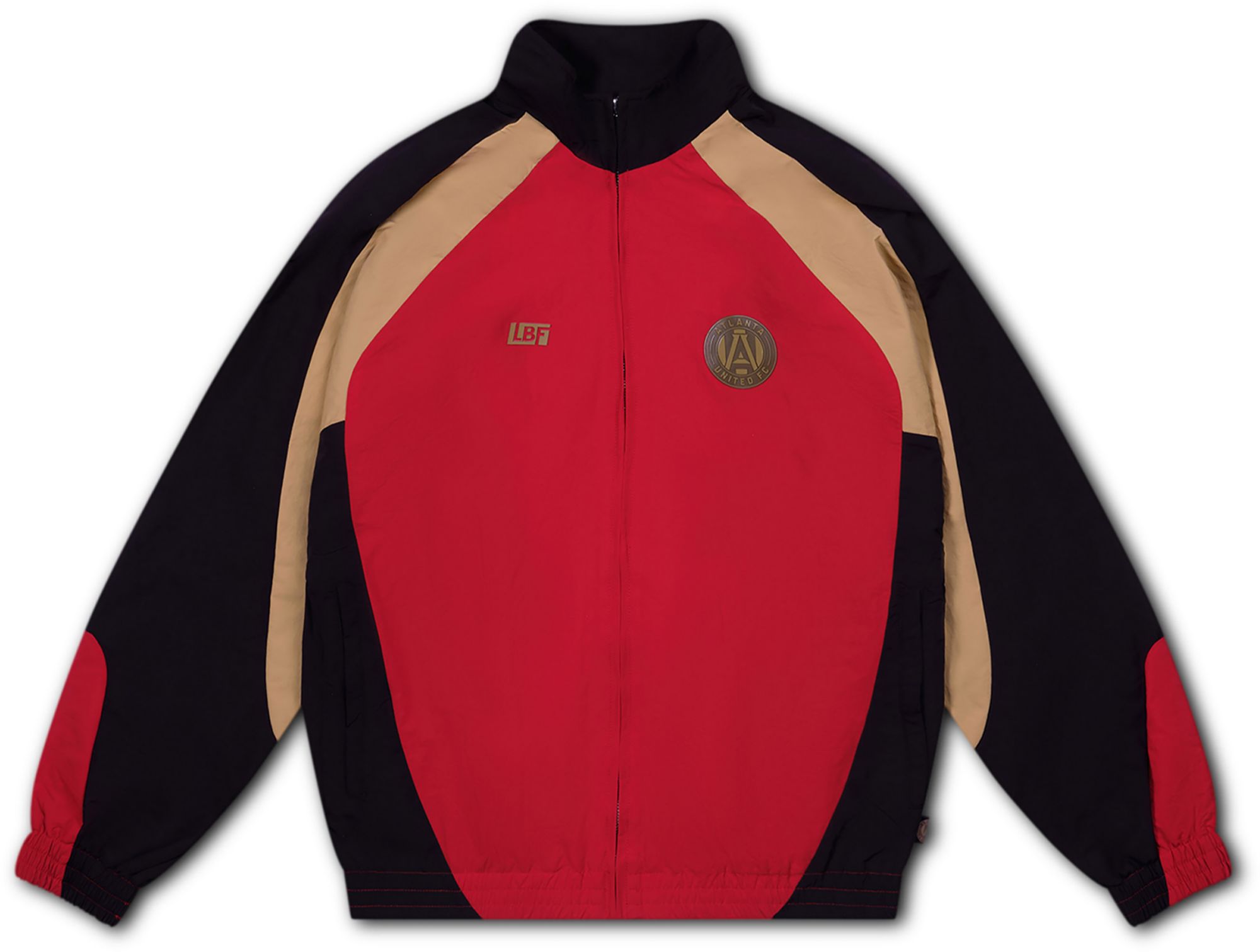 Live Breathe Futbol Men's Atlanta United Red Roadman Jacket