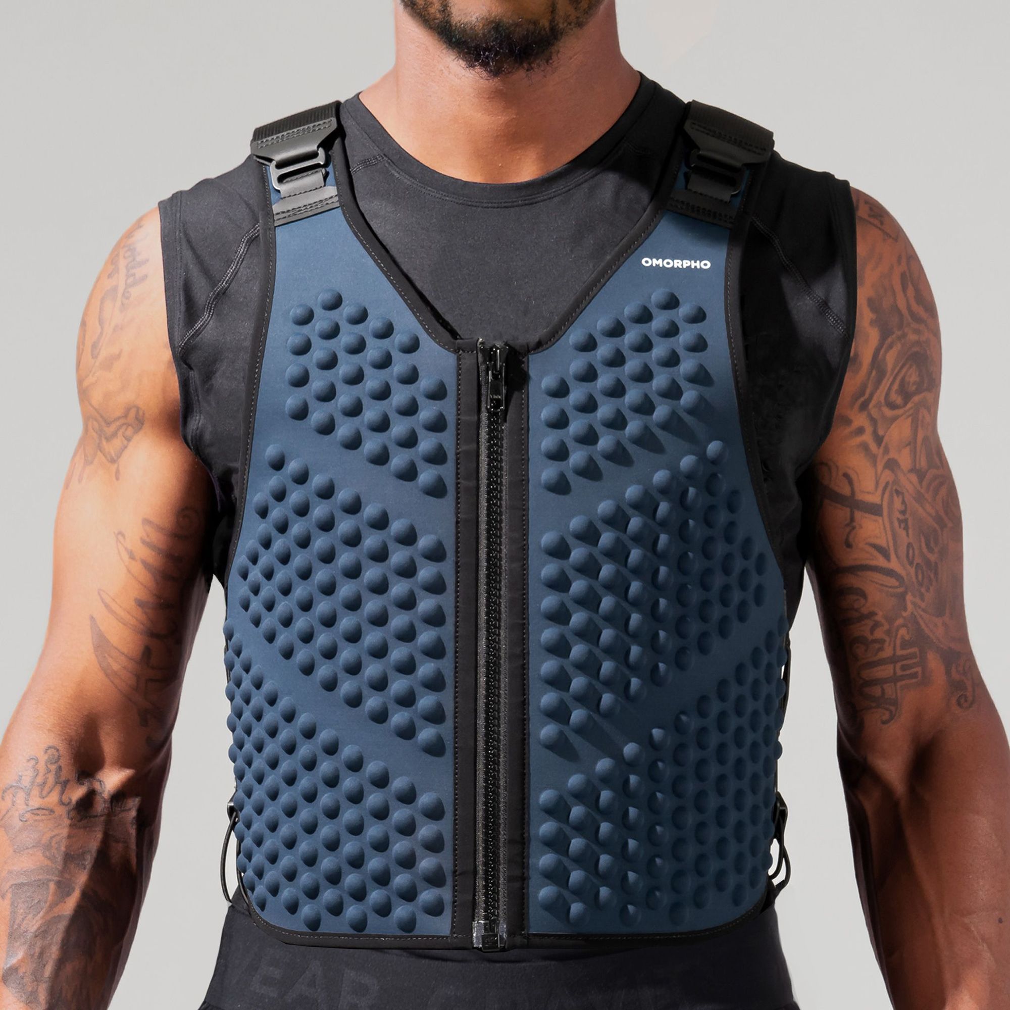 OMORPHO Men's Weighted Vest - Blue