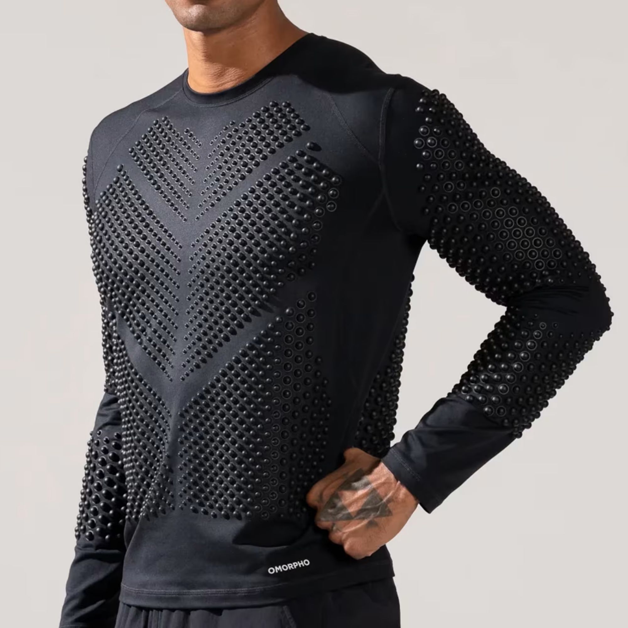 OMORPHO Men's Long Sleeve Weighted Top