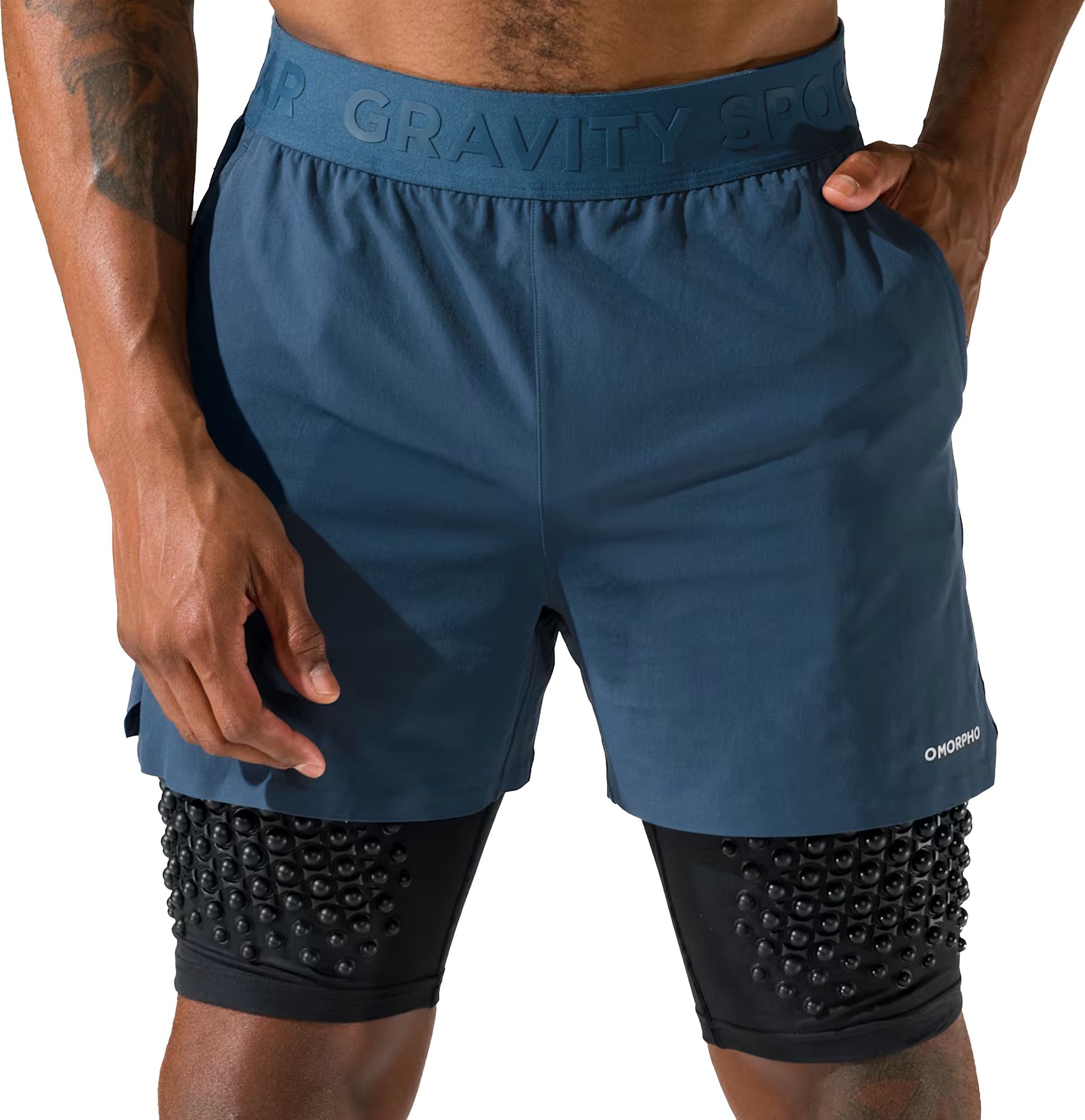 OMORPHO Men's Weighted 2-in-1 Shorts