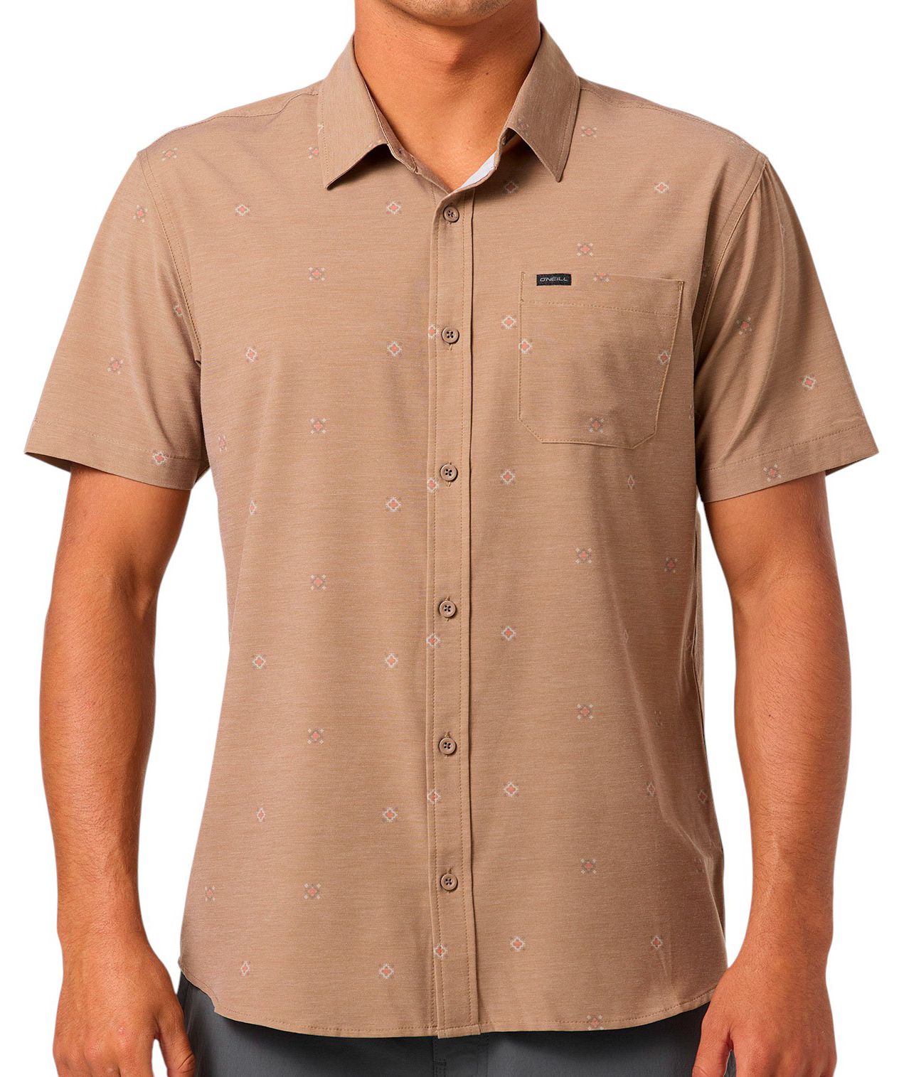 O'Neill Men's Trvlr Traverse Standard Short Sleeve Woven Shirt