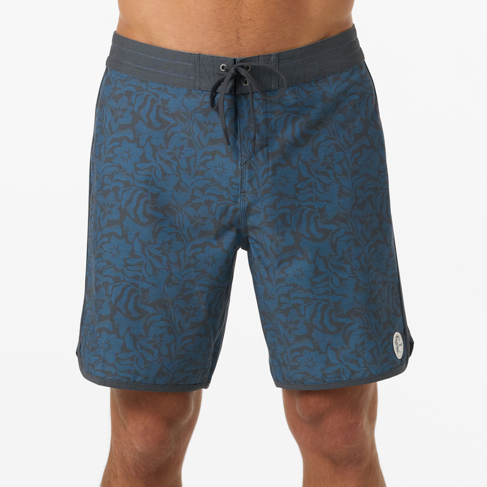 O'Neill Men's O'Riginals Print Scallop 18" Board Shorts