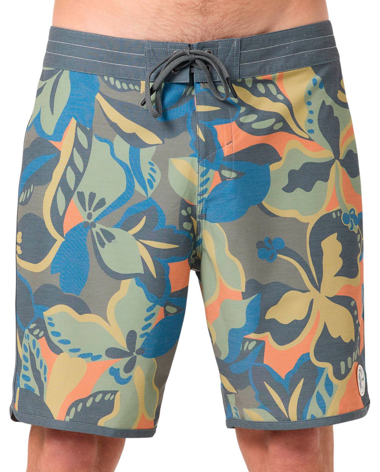 O'Neill Men's O'Riginals Print Scallop 18" Boardshorts
