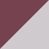 Silver/Maroon