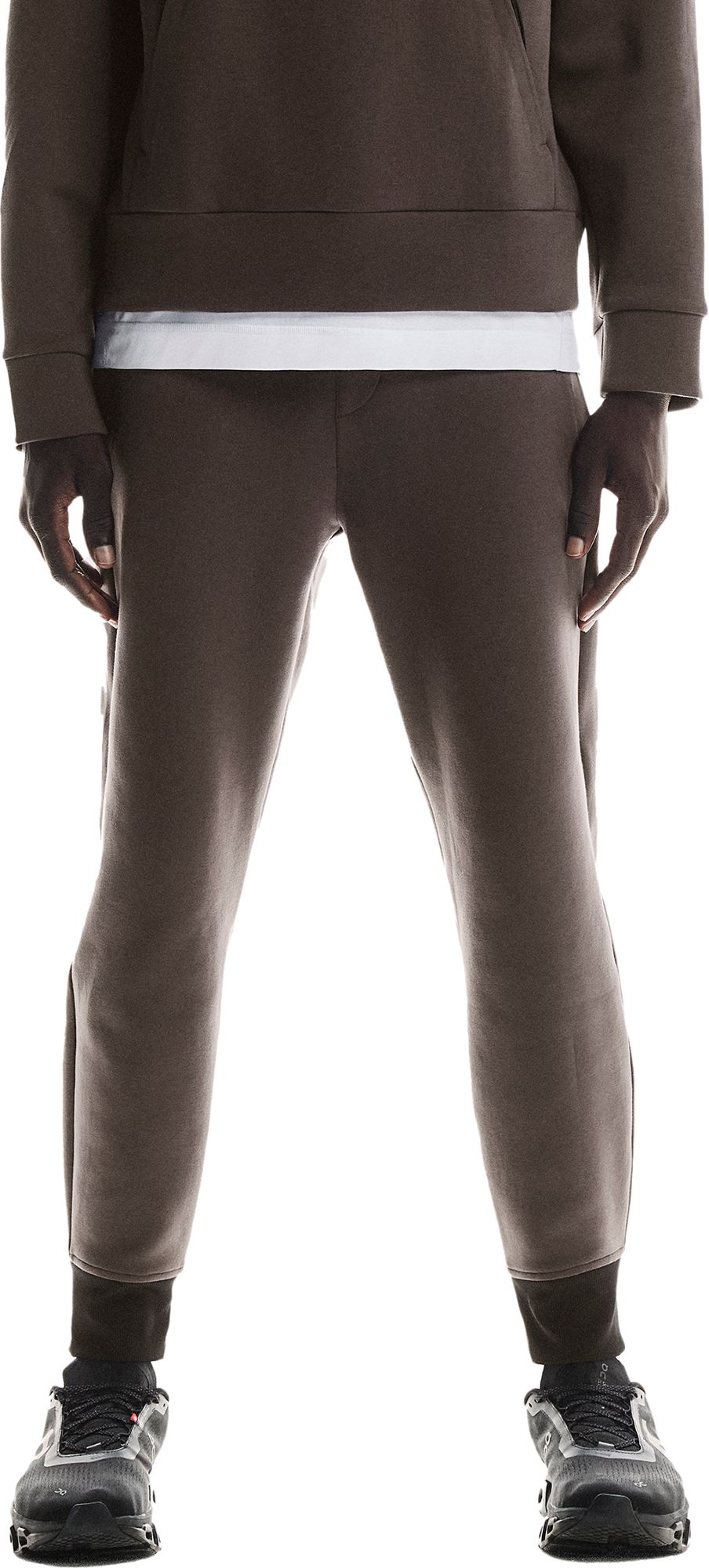 On Men's Focus Tech Sweatpants Pebble thumbnail