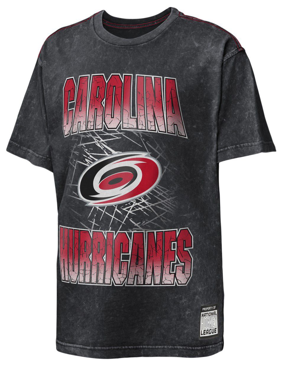NHL Boys' Carolina Hurricanes Black 'Time To Shine' T-Shirt