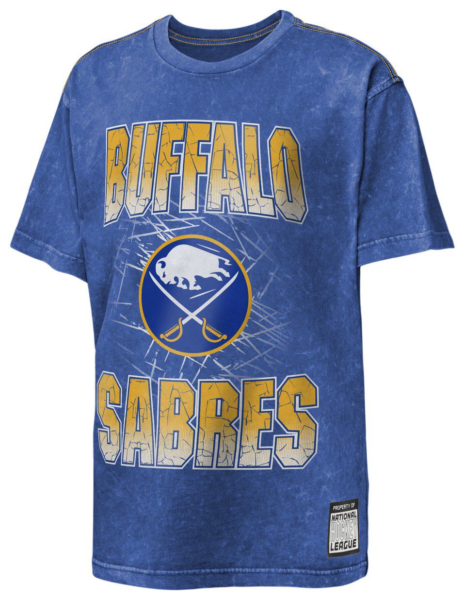 NHL Boys' Buffalo Sabres Blue 'Time To Shine' T-Shirt