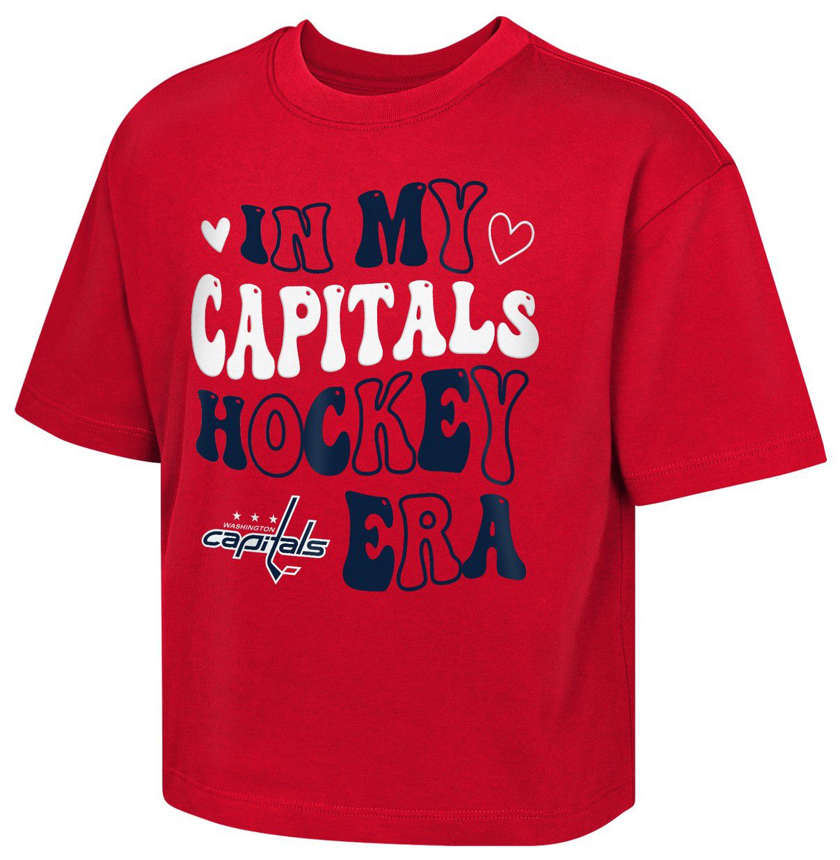NHL Girls' Washington Capitals Red 'My Era' T-Shirt