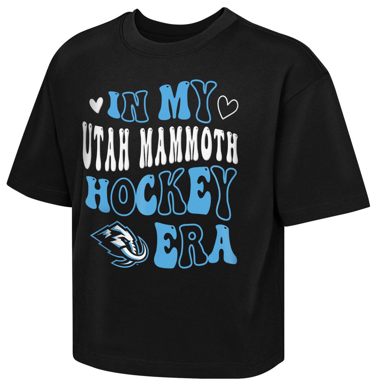 NHL Girls' Utah Mammoth Black 'My Era' T-Shirt