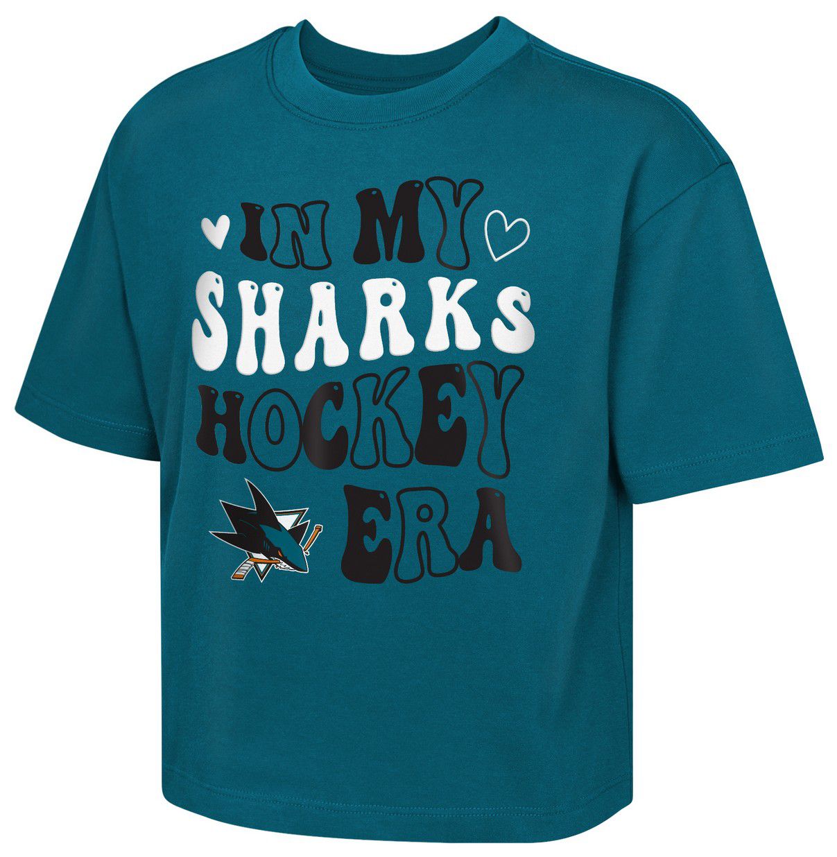 NHL Girls' San Jose Sharks Teal 'My Era' T-Shirt