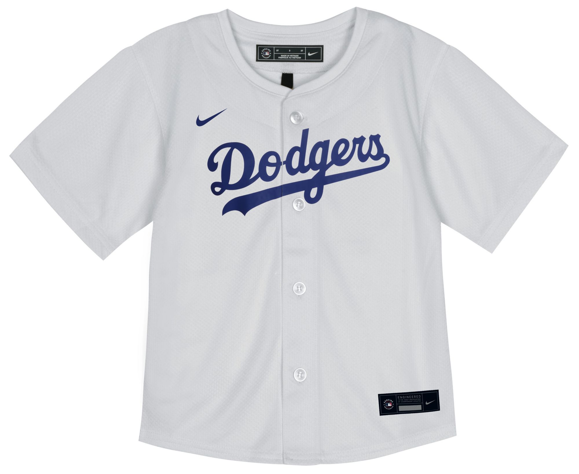 Outerstuff Infant Los Angeles Dodgers White Blank Home Game Jersey