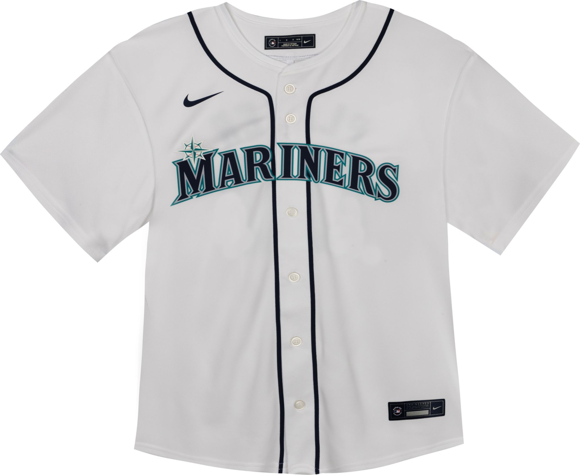 Outerstuff Infant Seattle Mariners White Blank Home Game Jersey